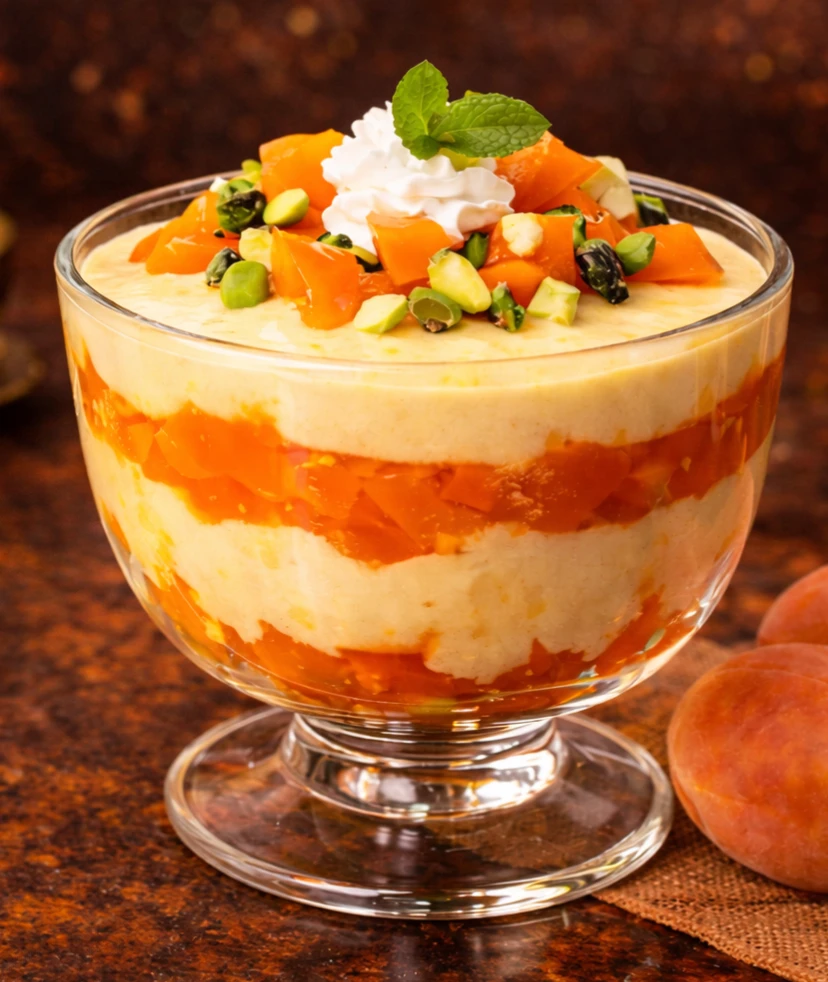 🍑 Apricot Delight – The Royal Dessert That Wins Every Heart